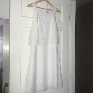 White Lace Lilly Pulitzer Dress